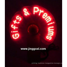 Flashing Message LED Fan